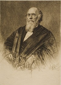 Portrait of Justice Stephen Field by Max Rosenthal