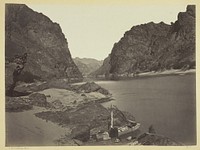 Black Cañon, Colorado River, Looking Above from Camp 7 by Timothy O'Sullivan