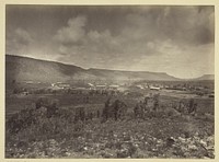 Distant View of Camp Apache, Arizona by Timothy O'Sullivan