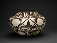 Polychrome Jar by Zuni