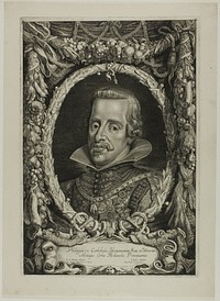 Philip IV, King of Spain, plate 12 from Duces Burgundiae (Dukes of Burgundy) by Jacob Louys