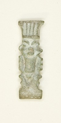 Amulet of the God Bes by Ancient Egyptian