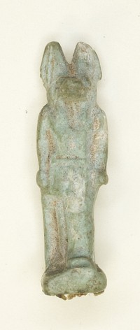 Amulet of the God Anubis by Ancient Egyptian