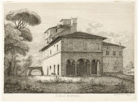Villa Raphael, Rome by Ludwig Emil Grimm