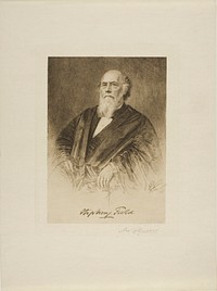 Portrait of Justice Stephen Field by Max Rosenthal
