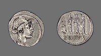 Denarius (Coin) Depicting Liberty by Ancient Roman