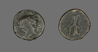 Coin Depicting a Head by Ancient Greek