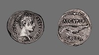 Denarius (Coin) Portraying Octavian by Ancient Roman