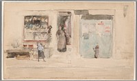 Chelsea Shop by James McNeill Whistler
