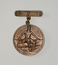 Dewey medal, Medal: The Dewey, Duplicate of 1899.759 1/2 by Daniel Chester French