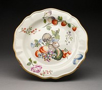 Plate by Du Paquier Porcelain Manufactory (Manufacturer)