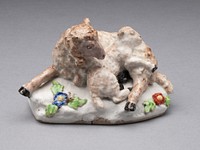 Ewe and Lamb by Bow Porcelain Factory