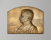 Medal Depicting Departure of United States Atlantic Fleet on Cruise Around the World by Charles Edward Barber