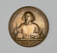 Medal commemorating Saint Brendan, Discoverer by John Frederick Mowbray-Clarke