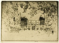 The Marble Arch by Joseph Pennell