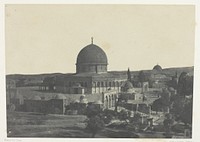 Jérusalem, Mosquée D'Omar; Palestine by Maxime Du Camp