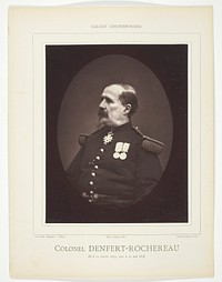 Colonel Denfert-Rochereau by Carjat et Cie.