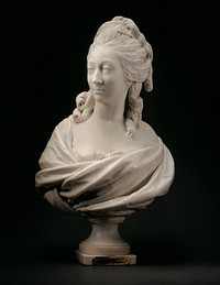 Bust of Anne-Marie-Louise Thomas de Domangeville de Sérilly, Comtesse de Pange by Jean Antoine Houdon