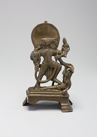 Boar Incarnation of God Vishnu Lifting Earth Goddess (Bhuvaraha)