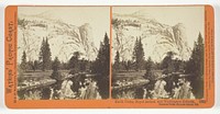 North Dome, Royal Arches and Washington Column, Yosemite Valley, Mariposa County, Cal., No. 1029 from the series "Watkins' Pacific Coast" by Carleton Watkins