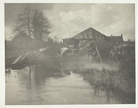 A Norfolk Boat-Yard by Peter Henry Emerson