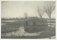 A Reed Boat-House by Peter Henry Emerson