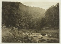 In Dove Dale (Staffordshire Side) by Peter Henry Emerson