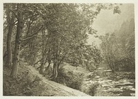 The Path Over The First Brae, Dove Dale by Peter Henry Emerson