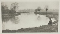 The Black Pool, Near Hoddesdon by Peter Henry Emerson