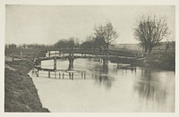 Footbridge Near Chestnut by Peter Henry Emerson