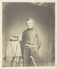 General Sir J. Burgoyne, Bart. G.C.B. by Roger Fenton