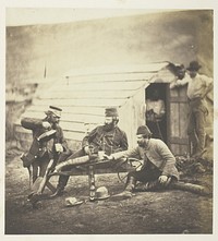 Hardships in the Camp by Roger Fenton