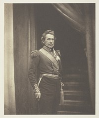 Lieutenant General Sir de Lacy Evans, G.C.B. by Roger Fenton