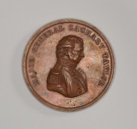 Medal commemorating Major General Zachary Taylor by C. C. Wright