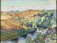 Landscape in Crozant by Jean Baptiste Armand Guillaumin