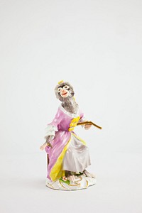 Singer for the Monkey Band by Meissen Porcelain Manufactory (Manufacturer)