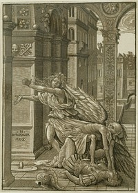 Lovers Surprised by Death by Hans Burgkmair, the elder