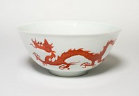 Bowl with Dragons