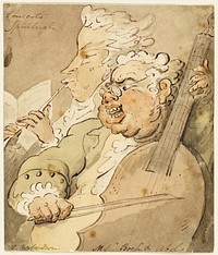 Concerto Spirituale [with] Messengers Boch and Abel by Thomas Rowlandson