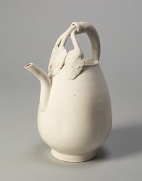 Melon-Shaped Ewer with Triple-Strand Handle