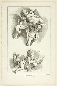 Design: Children, from Encyclopédie by Benoît-Louis Prévost