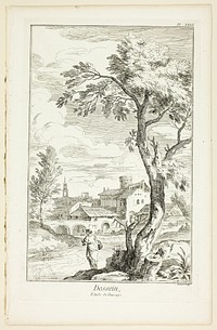 Design: Landscape Study, from Encyclopédie by Benoît-Louis Prévost