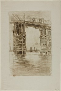 The Tall Bridge by James McNeill Whistler