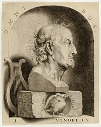 J. Vondelius by Janus Lutma, II