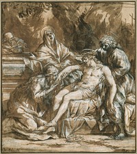 Lamentation over the Dead Christ by Pietro da Cortona