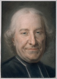 Portrait of Claude Charles Deschamps by Maurice Quentin de Latour