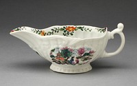 Sauceboat by Worcester Porcelain Factory (Manufacturer)