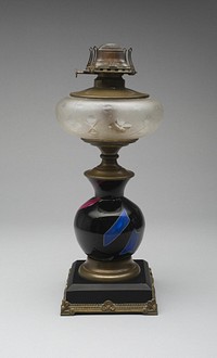 Sicilian Glass Lamp by Frederick S. Shirley