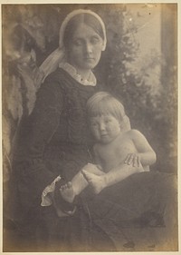 Mrs. Herbert Duckworth with Gerald Duckworth by Julia Margaret Cameron