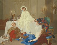 The Supper after the Masked Ball by Thomas Couture